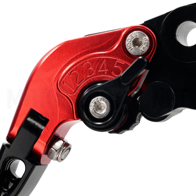 Juego manetas abatibles / extensibles color rojo Honda X-ADV 750 TNT