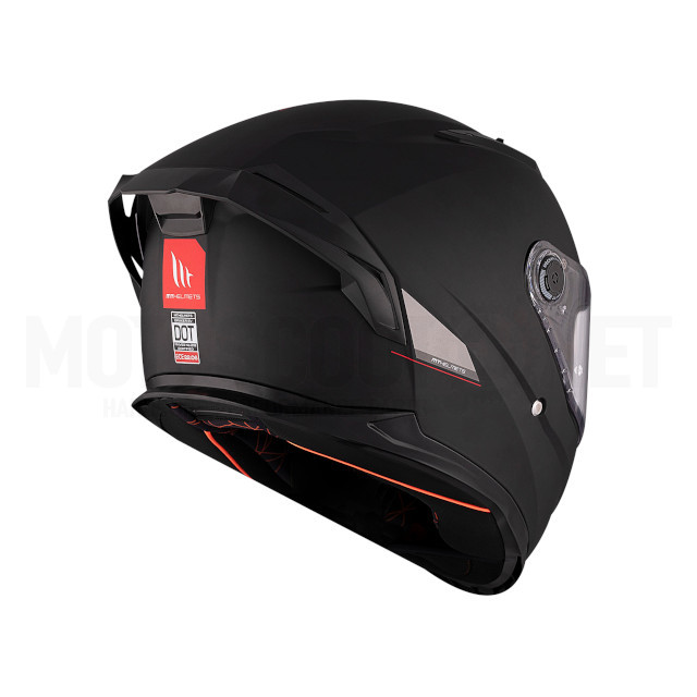 Casco Integral Braker SV SOLID A1 MT Helmets Negro Mate
