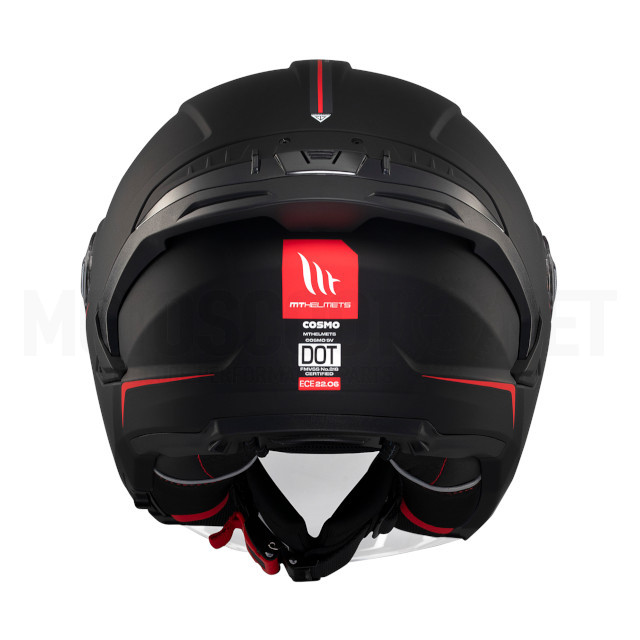 Casco Jet MT Helmets Cosmo SV Solid A1 Negro Mate Sku:A-1361000012 /a/-/a-1361000012_111.jpg