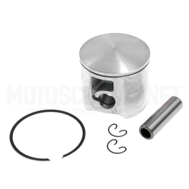 Pistón (kit) AIRSAL "Alu-Racing 80cc" (d.50mm), pistón Mahle, Minarelli AM6