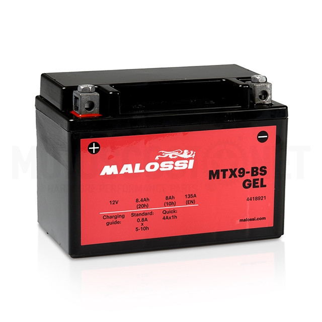 4418921 Batería Malossi MTX9-BS GEL