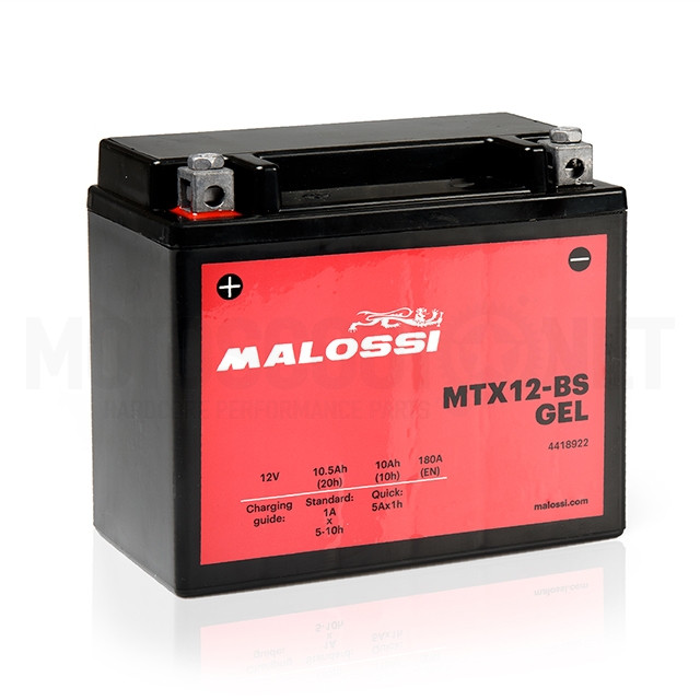 4418922 Batería Malossi MTX12-BS GEL