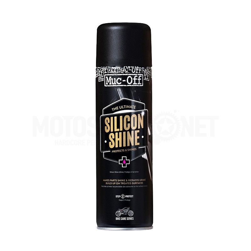 626 Abrillantador y protector MUC-OFF Silicone Shine, spray 500 ml