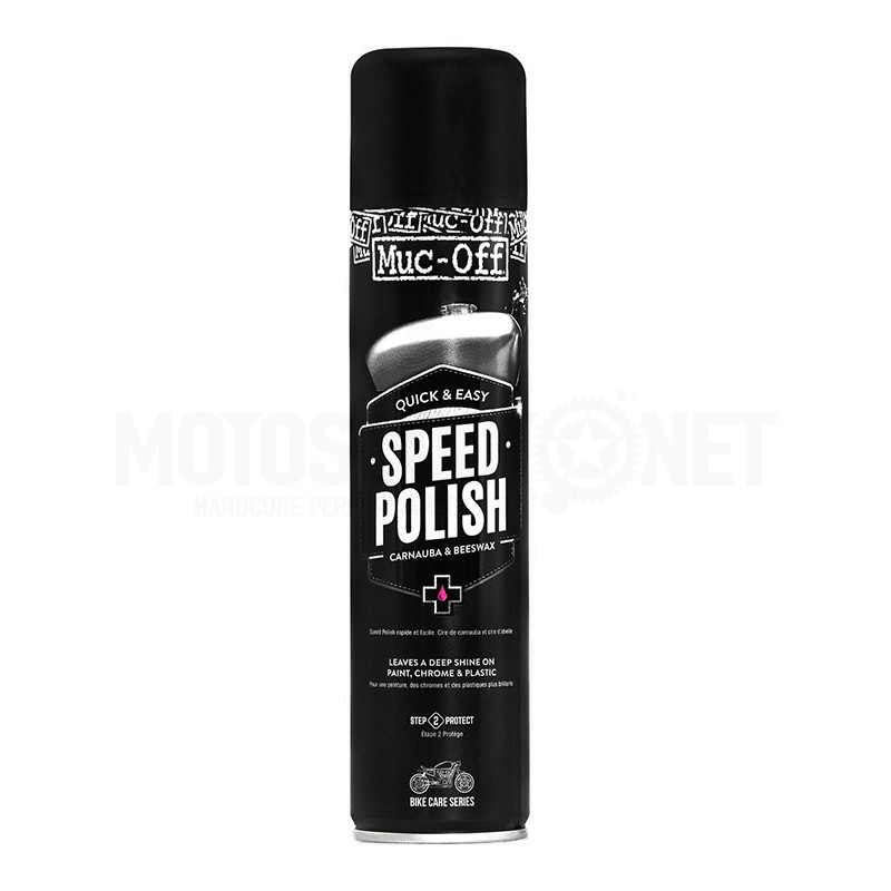627 Spray pulidor (cera de carnauba) MUC-OFF Speed, 400 ml