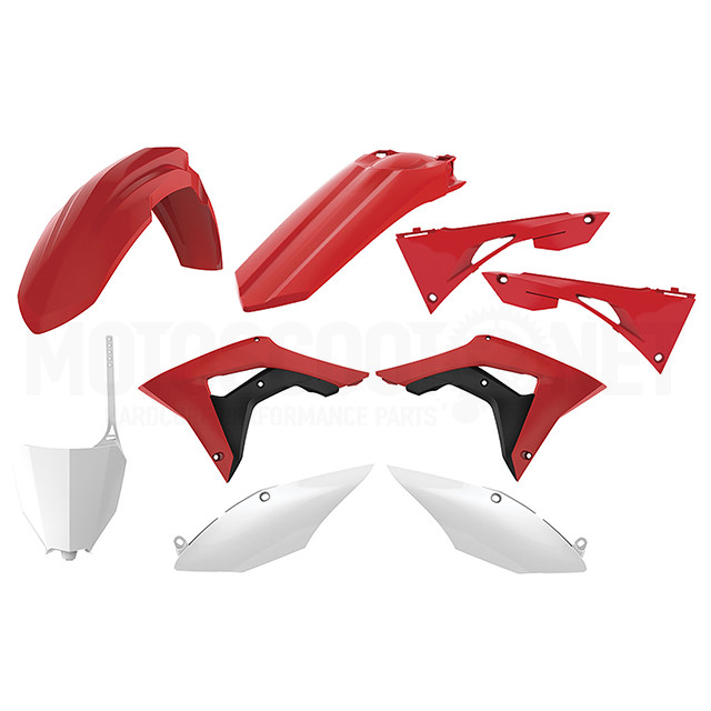 90719 - Kit de plásticos Honda CRF450R 17-20 CRF250R 18-21 Color OEM Polisport