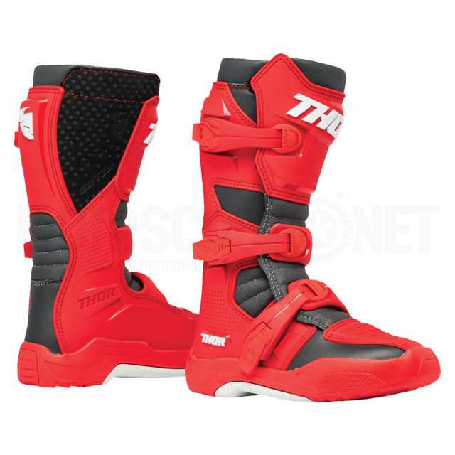 Botas Infantil Off-Road Thor Blitz XR - rojo