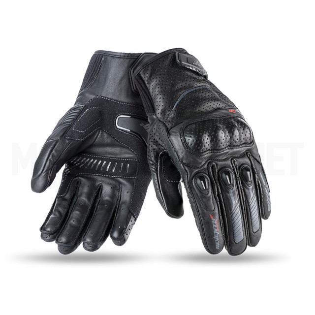 Guantes Seventy 70 SD-C8 Verano Urban Hombre Negro/Gris