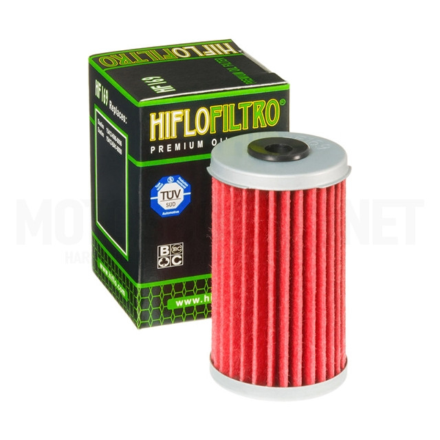 Filtro de aceite Daelim Roadwin 125cc 03-08 Hiflofiltro ref: HF169