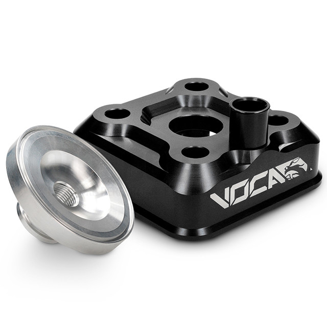 Culata modular VOCA Race Head 54mm, Yamaha DT LC/D, negro