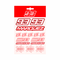 Set de pegatinas 13x16cm Marc Marquez