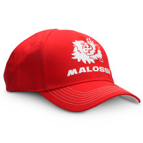 Gorra Malossi Cabeza de León Roja