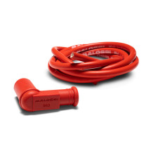 Pipa y cable de bujia Malossi - rojo
