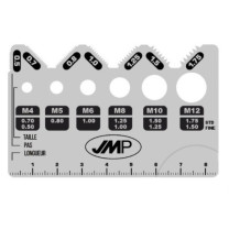 Plantilla medición métrico / paso de rosca JMP