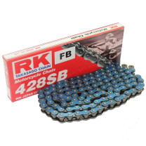 Cadena RK 428SB con 140 Eslabones, Azul