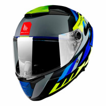 Casco MT Helmets FF118SV Thunder 4 SV Ergo Azul Brillo