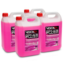 Caja de 4 unidades 5L Líquido refrigerante VOCA Tech Care PINK 30% rosa 5 litros