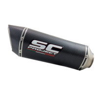 Silenciador Suzuki GSX-R1000 17-20 SC-Project SC1-R titanio terminal carbono