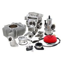 Kit completo TbParts de cilindro 180cc, culata racing V2 y carburador Ø28 , motores YX y Z 150/160cc