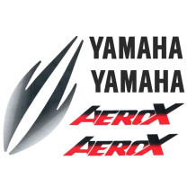 Kit pegatinas Yamaha Aerox Rojo