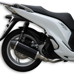 Escape Malossi RX Honda SH 125/150cc euro 4 >17 - negro