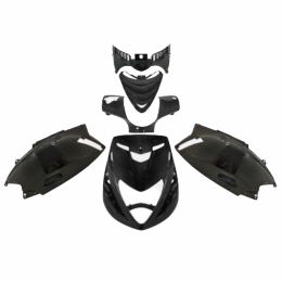 Kit Carenados Piaggio ZIP AC/LC 50 2T/4T 6 piezas TNT - negro metalizado