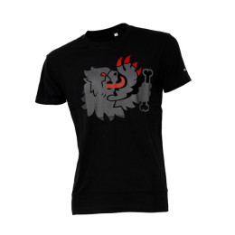 Camiseta Griffe Lion negro Malossi