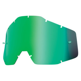 Cristal Recambio gafas Offroad 100% Generation 1 Infantil Espejo Verde/Ahumado