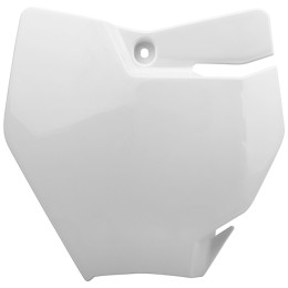 Careta portanumeros KTM 65 SX 16-22 Polisport - blanco