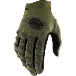 Guantes Motocross 100% AIRMATIC Army Verde