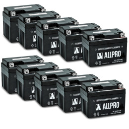 Caja baterías YTX4L-BS Sellada 10 unidades AllPro