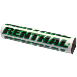 Protector de manillar Renthal SX 240mm blanco-verde