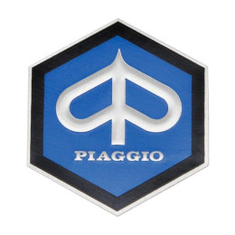 Escudo anagrama frontal hexagonal Piaggio VESPA 160 RMS