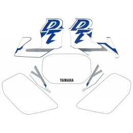 Kit pegatinas Yamaha DT 125 R - blanco