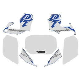 Kit pegatinas Yamaha DT 125 R Poliéster - azul
