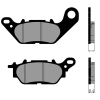 Pastillas de freno traseras Yamaha N-Max 125cc For Race Polini - orgánicas