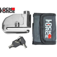 Candado antirrobo disco con alarma Lockforce SY3 03 TNT - cromado