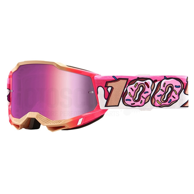 50320-268-01 Gafas Offroad 100% Accuri 2 Infantil Donut - Cristal Espejo Rosa