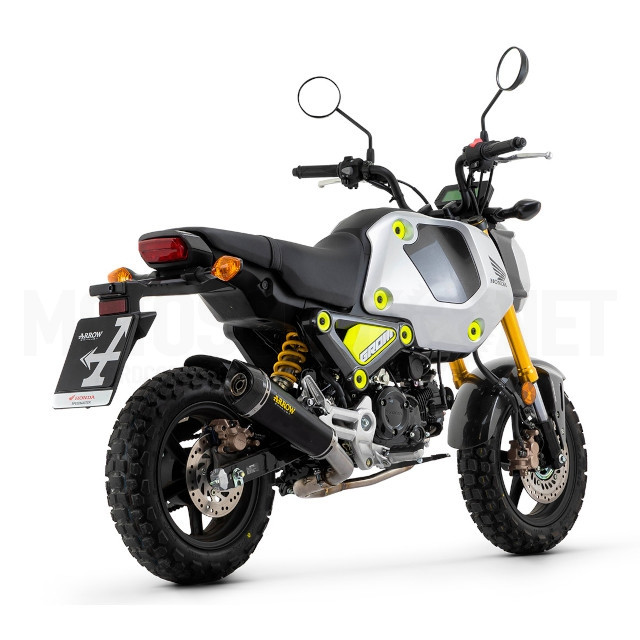 52511XKN Silenciador X-Kone Honda MSX 125 Grom 21-22 Arrow - Negro