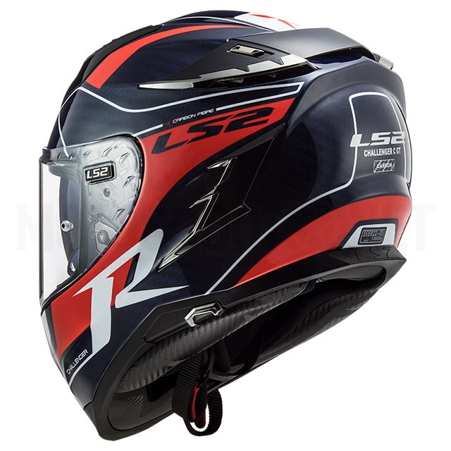 Casco Integral LS2 FF327 Challenger CT2 Grid carbono-azul-rojo Sku:A-103277231 /a/-/a-103277231_02.jpg