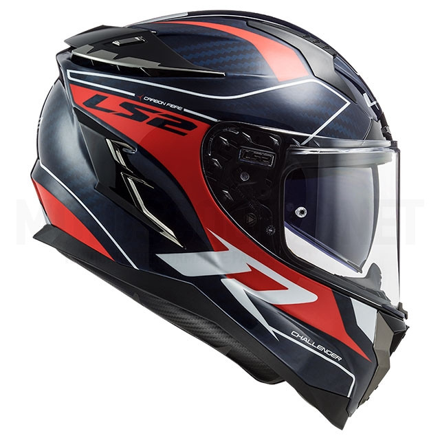 Casco Integral LS2 FF327 Challenger CT2 Grid carbono-azul-rojo Sku:A-103277231 /a/-/a-103277231_04.jpg