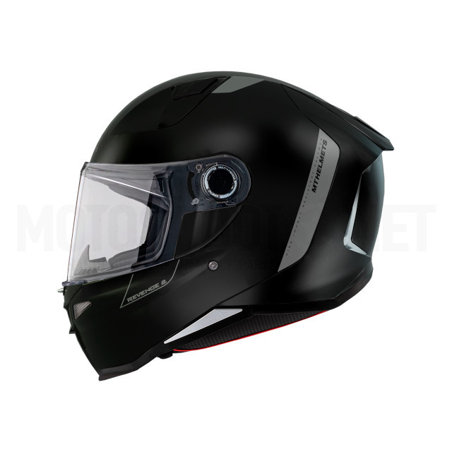 A-1279000013 Casco MT Helmets FF110 Revenge 2 Solid A1 Negro Mate 