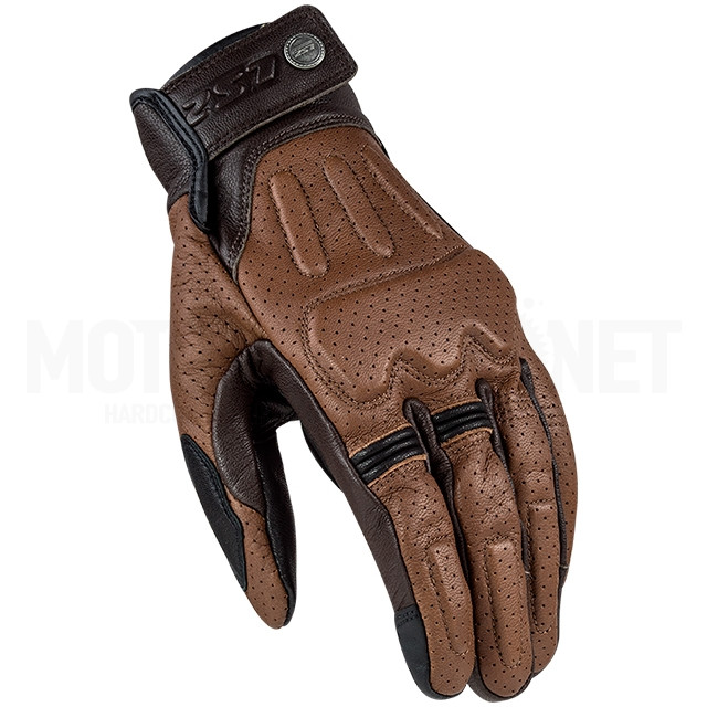 Guantes de cuero LS2 Rust Hombre Marrón ref: A-70040S0164