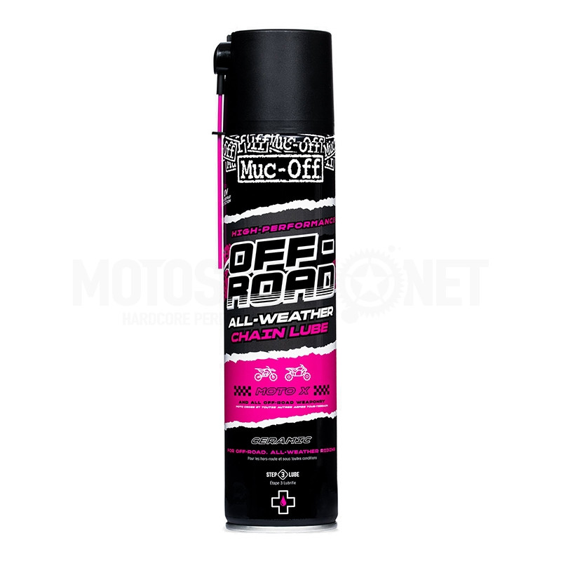 20452 Spray lubricante MUC-OFF Off Road Lube, 400ml