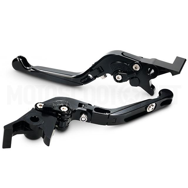 Juego manetas abatibles / extensibles color negro Honda X-ADV 750 TNT