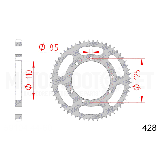 Corona Sherco SE / SM 50 428 Afam