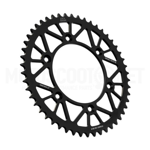 Cremalheira de Alumínio 52 Dentes Preto JTA897 JT Sprockets