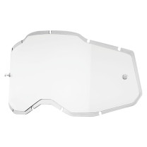 Lente substituição injectada óculos Off-road 100% Generation 2 - Transparente