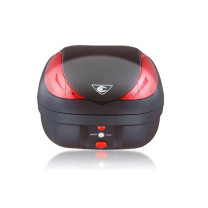Topcase Coocase Wizard-Luxury 36 litros inclui comando à distância, luz stop LED e sistema de alarme Preto