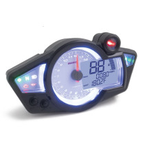 Velocímetro Koso RX1N GP Style CE - Display Branco / luz Azul 