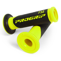 Punhos ProGrip 732 - Preto / Amarelo neon